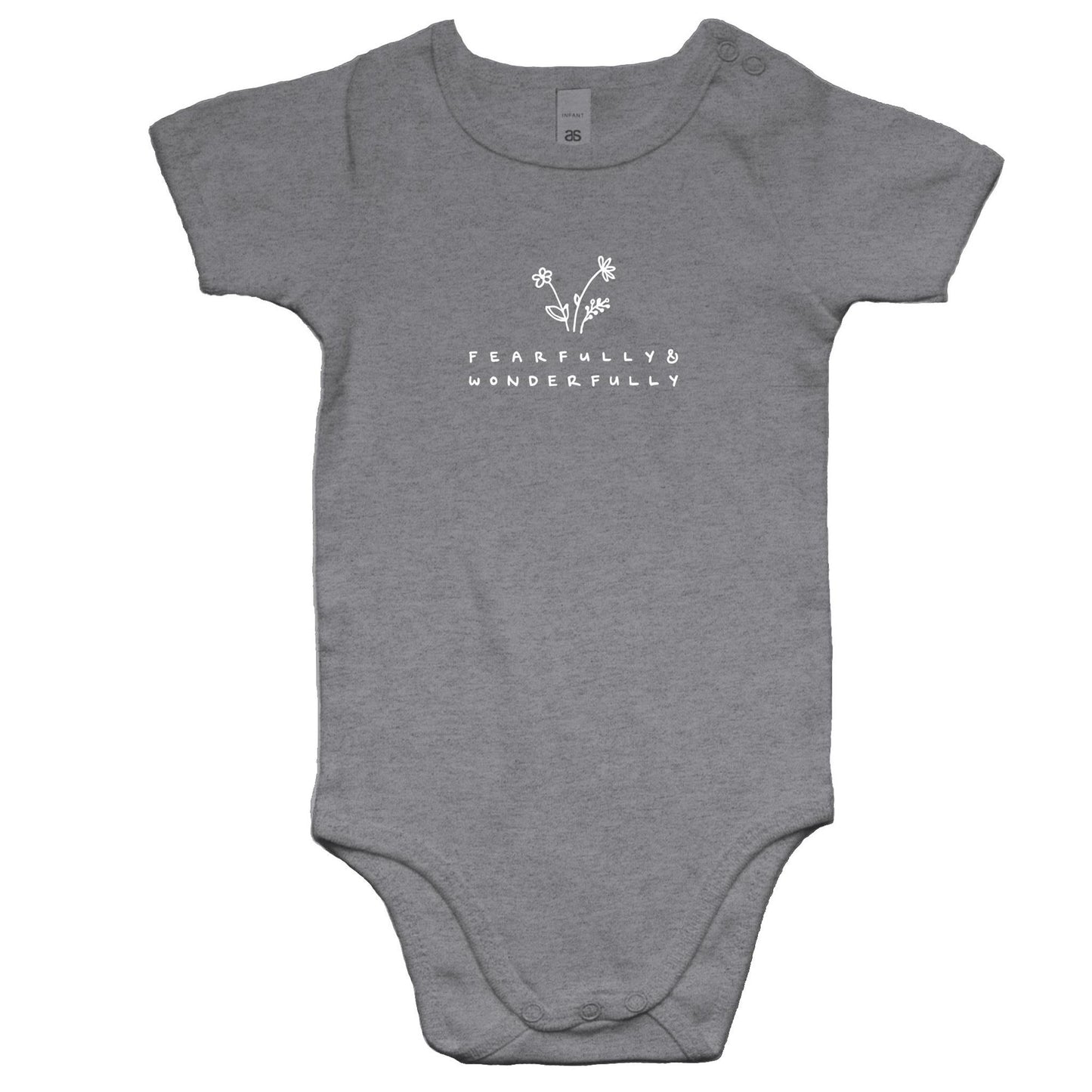 fearfully & wonderfully - baby onesie