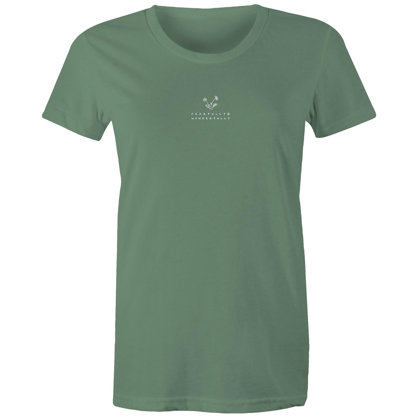 fearfully and wonderfully - girls tee