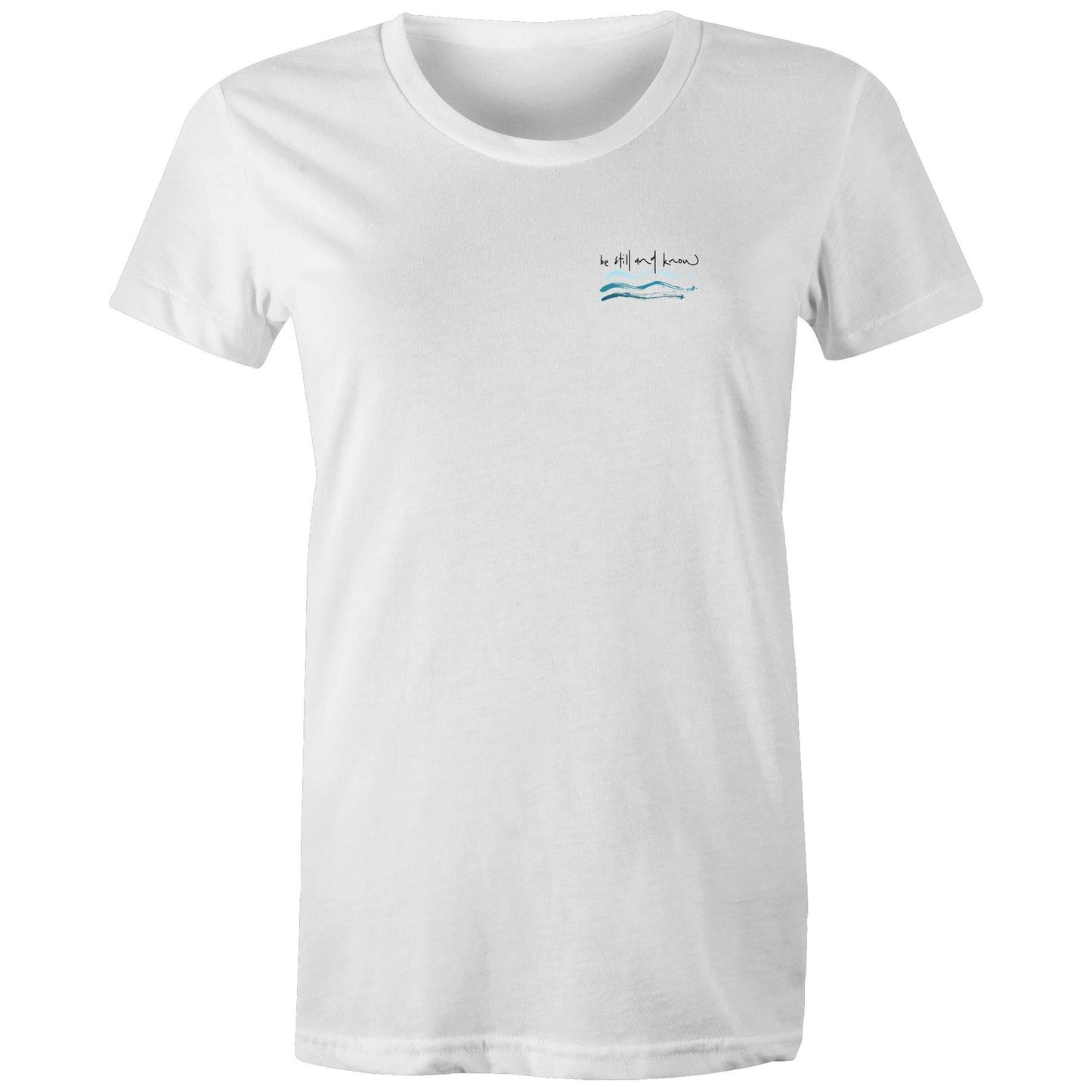 be still and know - girls tee