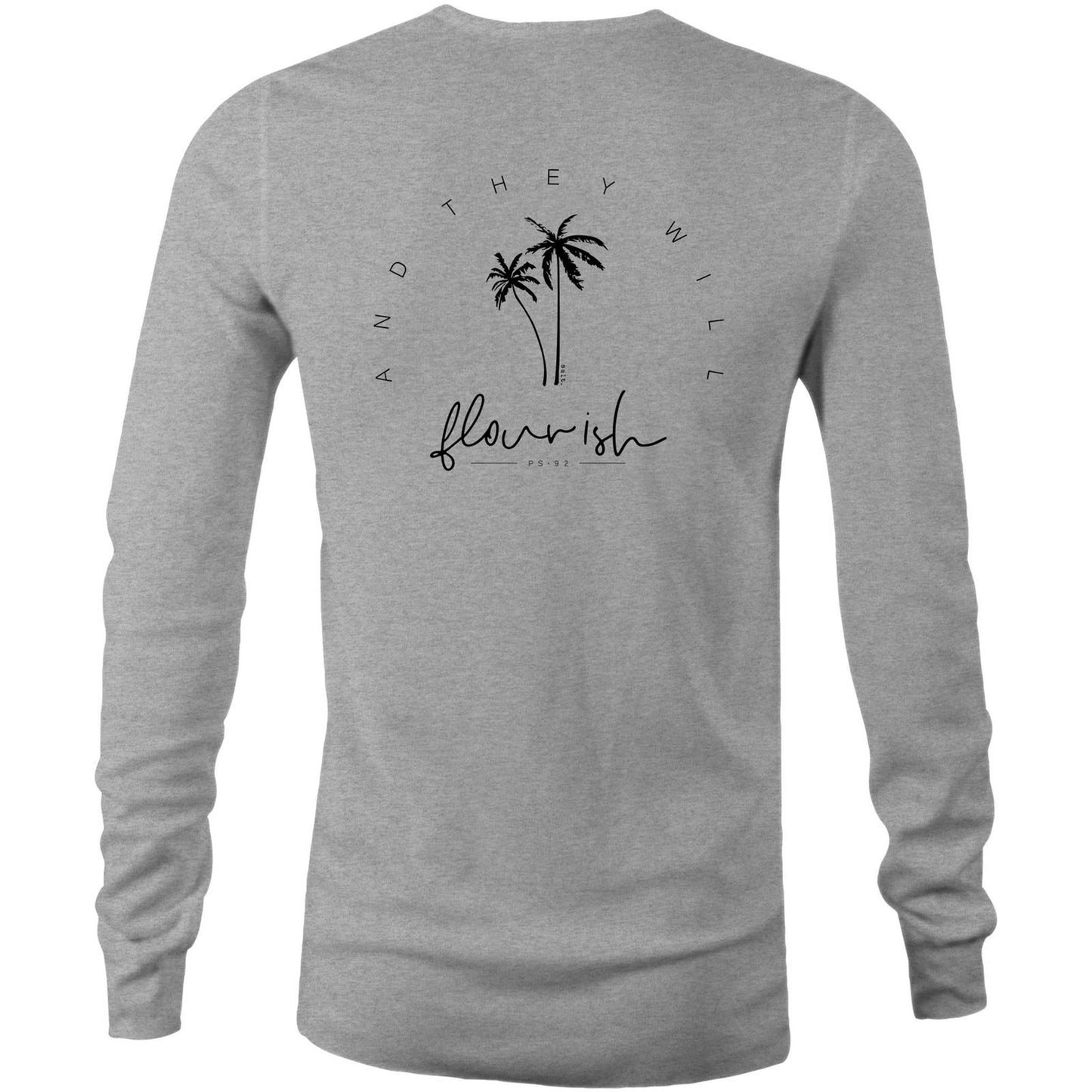 flourish - long sleeve unisex tee
