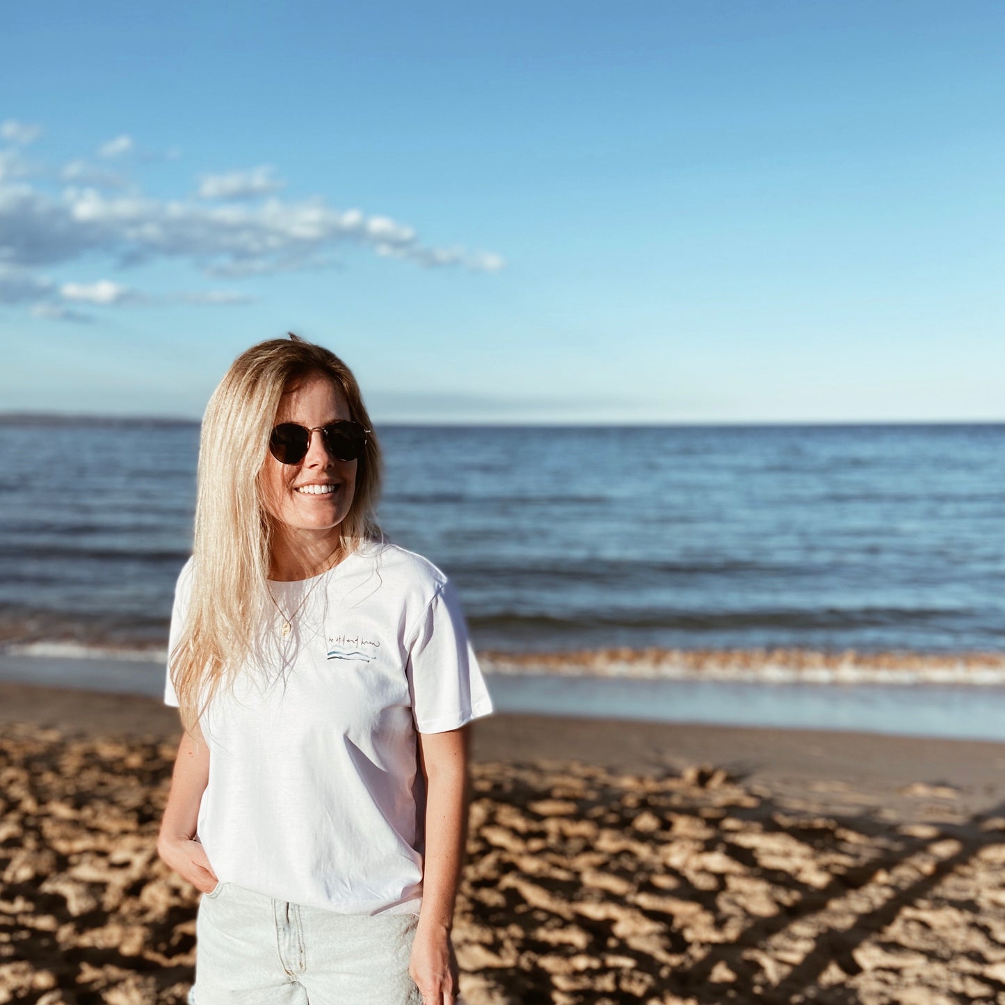 be still and know - girls tee