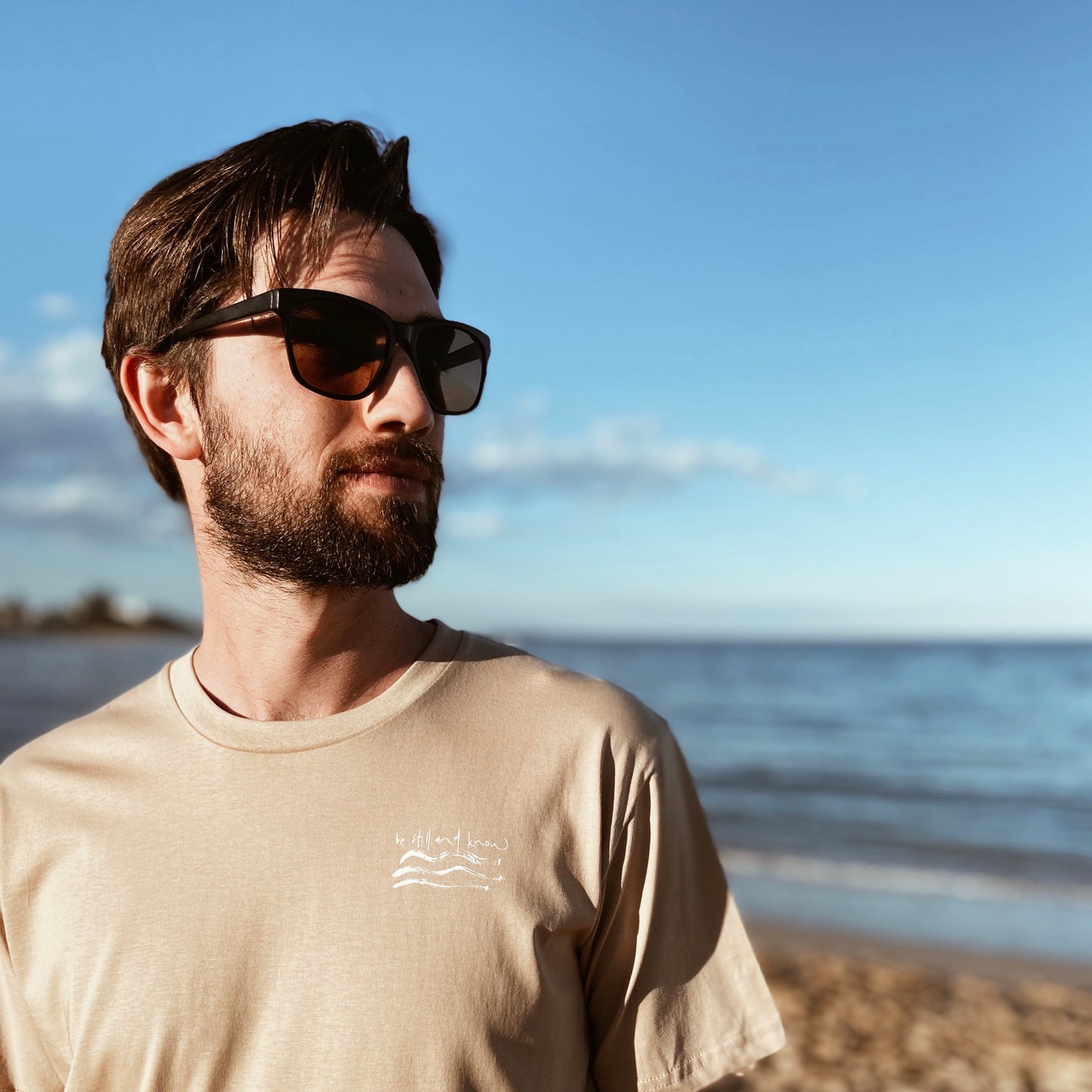 be still and know - guys tee