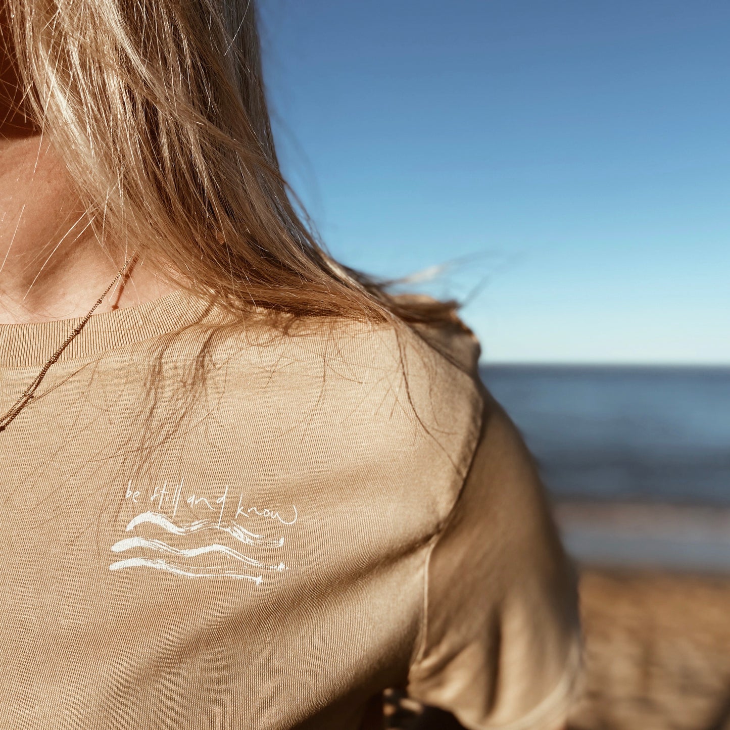 be still and know - girls tee