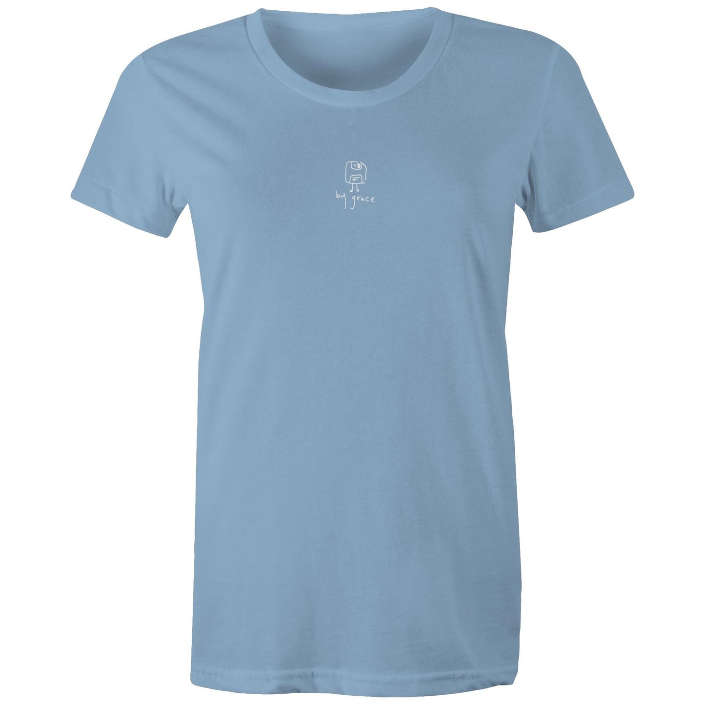 saved by grace (centre) - girls tee