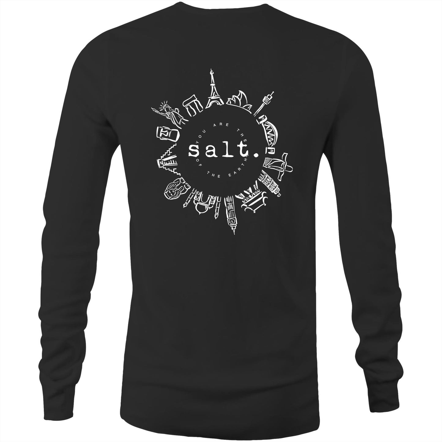 you are the salt - long sleeve unisex tee