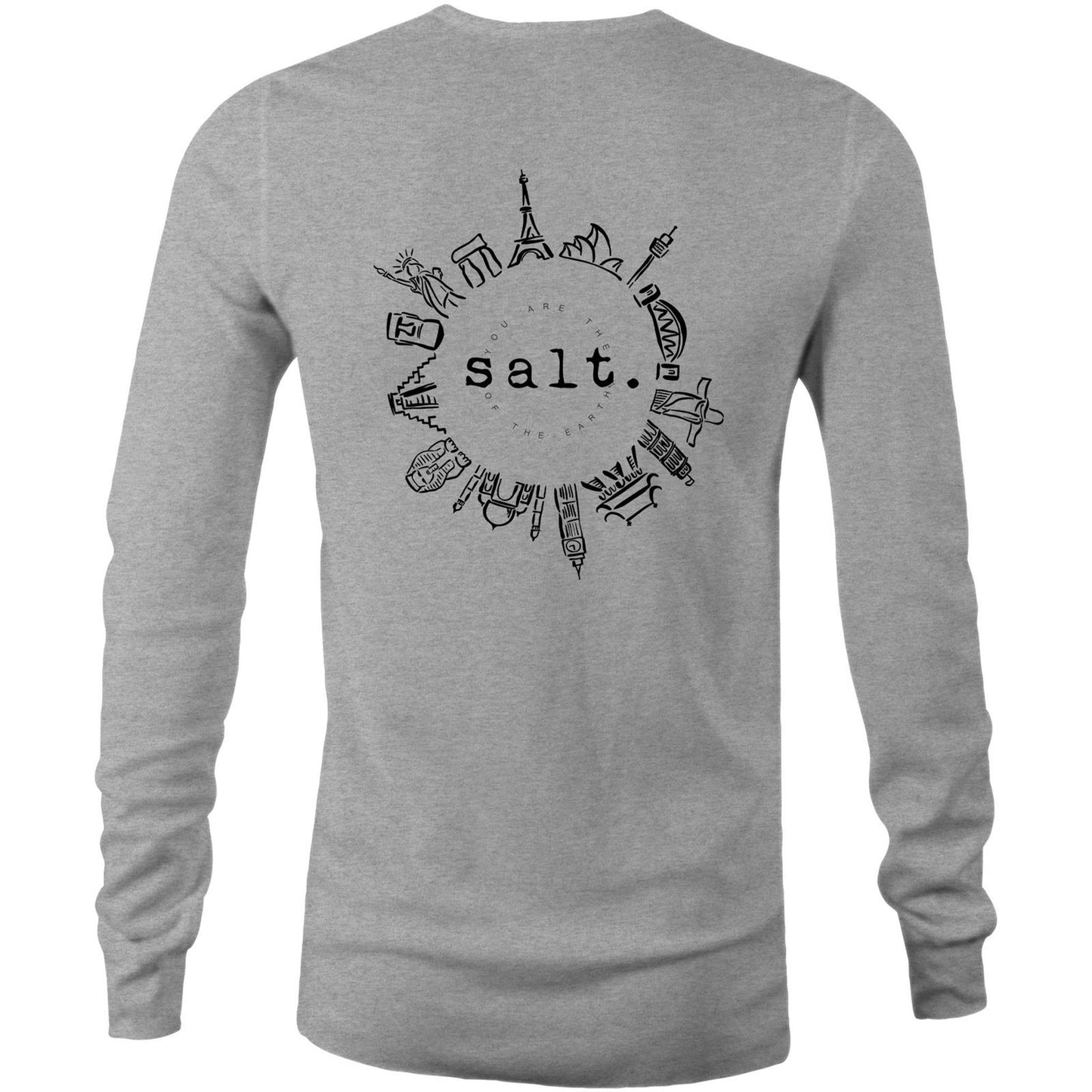 you are the salt - long sleeve unisex tee