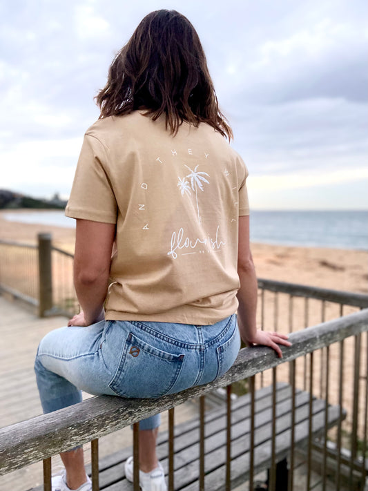 flourish - girls tee