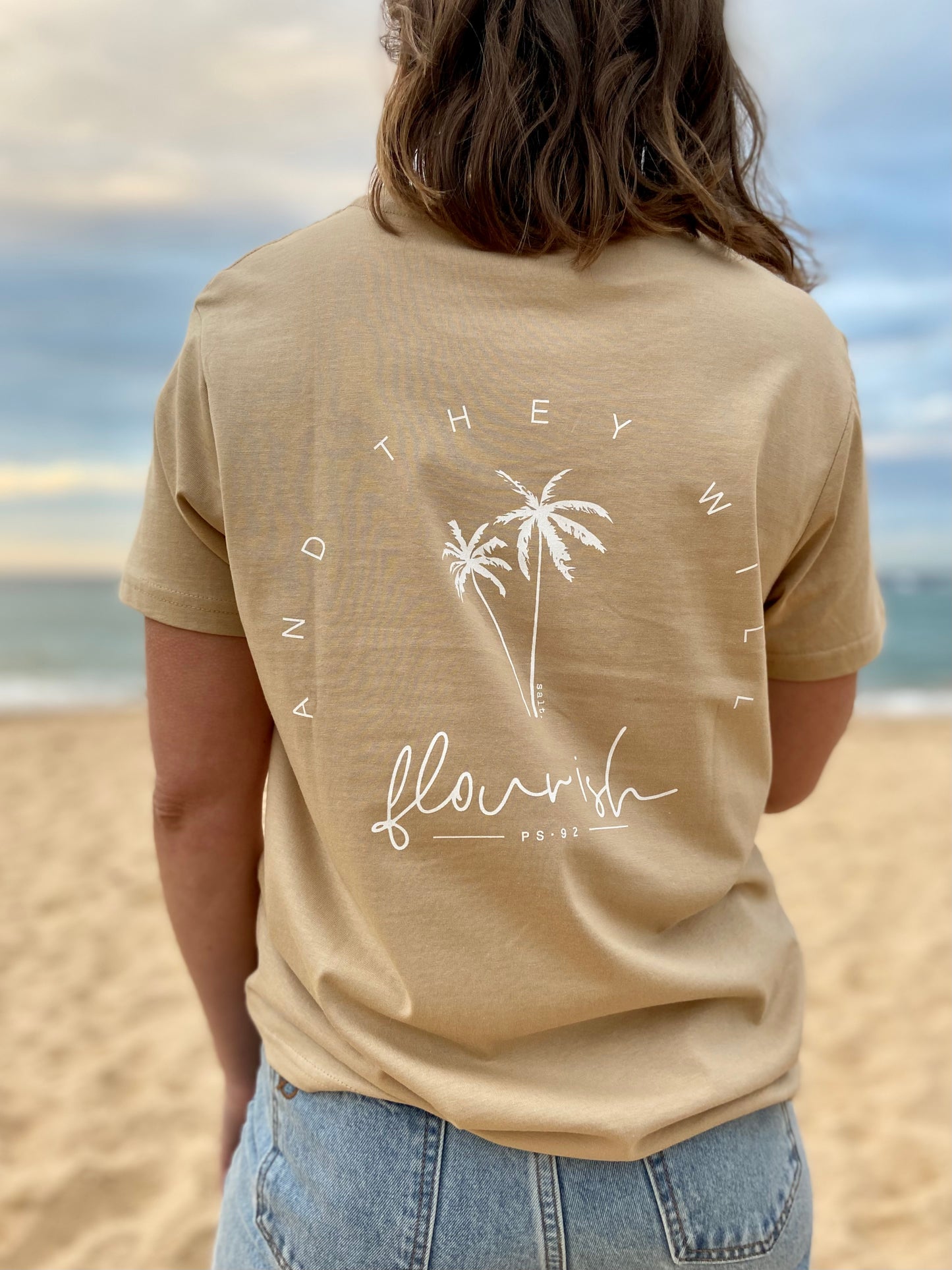 flourish - girls tee